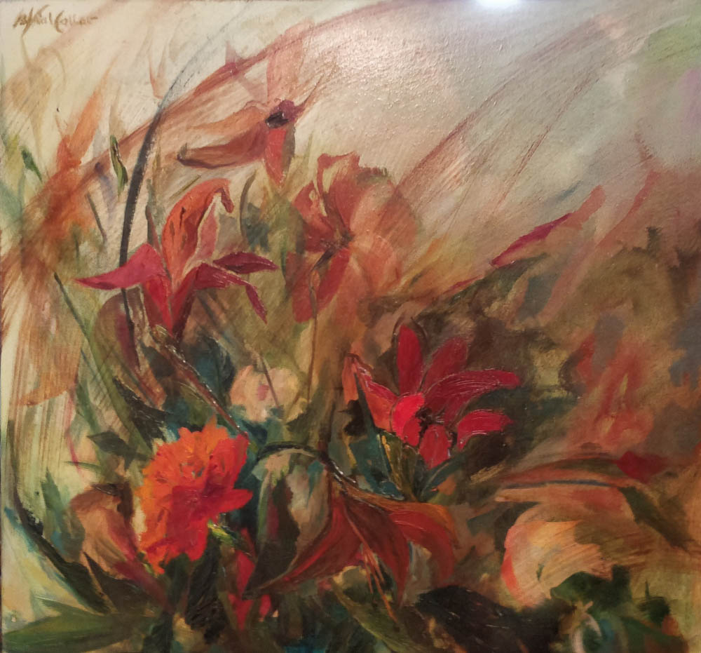 n° 136 Fleurs sauvages (47x50) - Collection Particulère