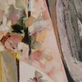 n°121 Bouquet au rideau (61x50) - Collection particulière